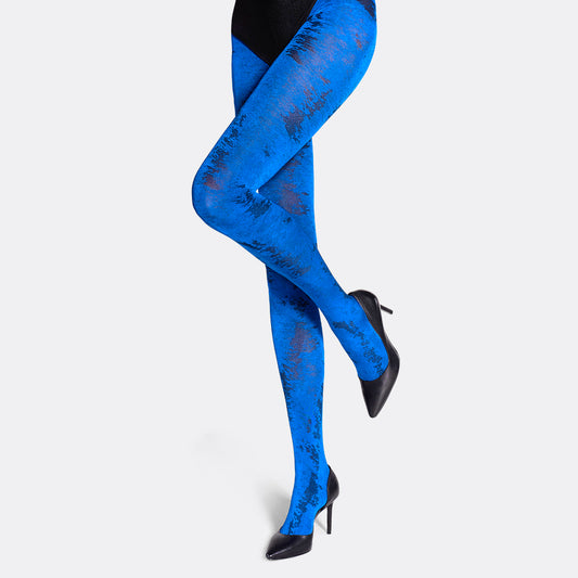 Italian Design Pantyhose - Royal Blue